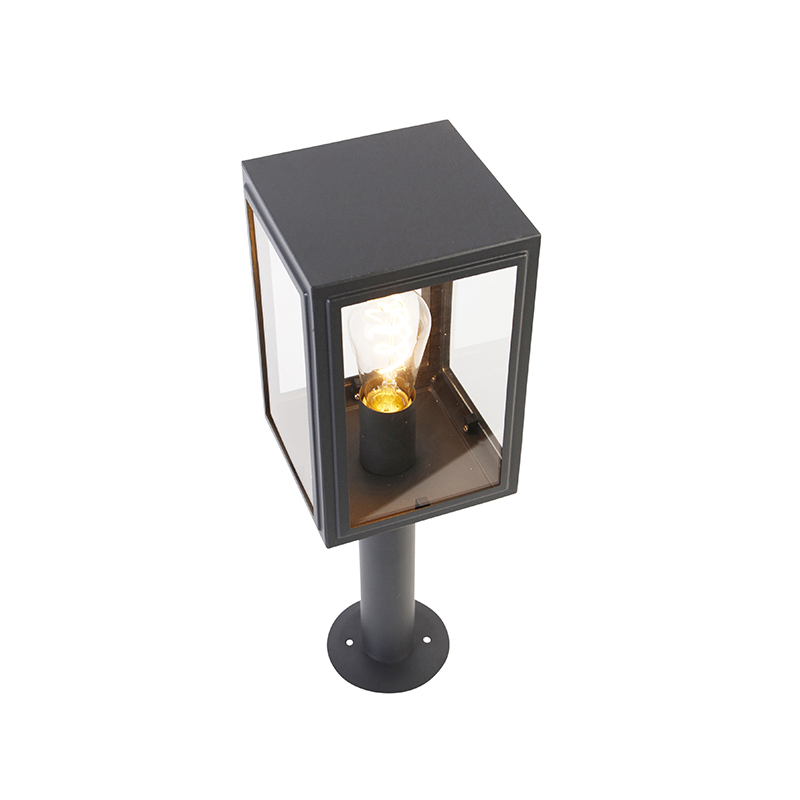 Farola de exterior gris 50 cm IP44 - Sutton