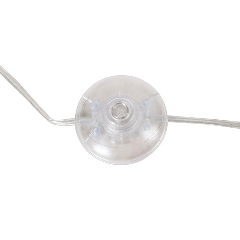 Lámpara de arco acero pantalla cobre 50cm - XXL