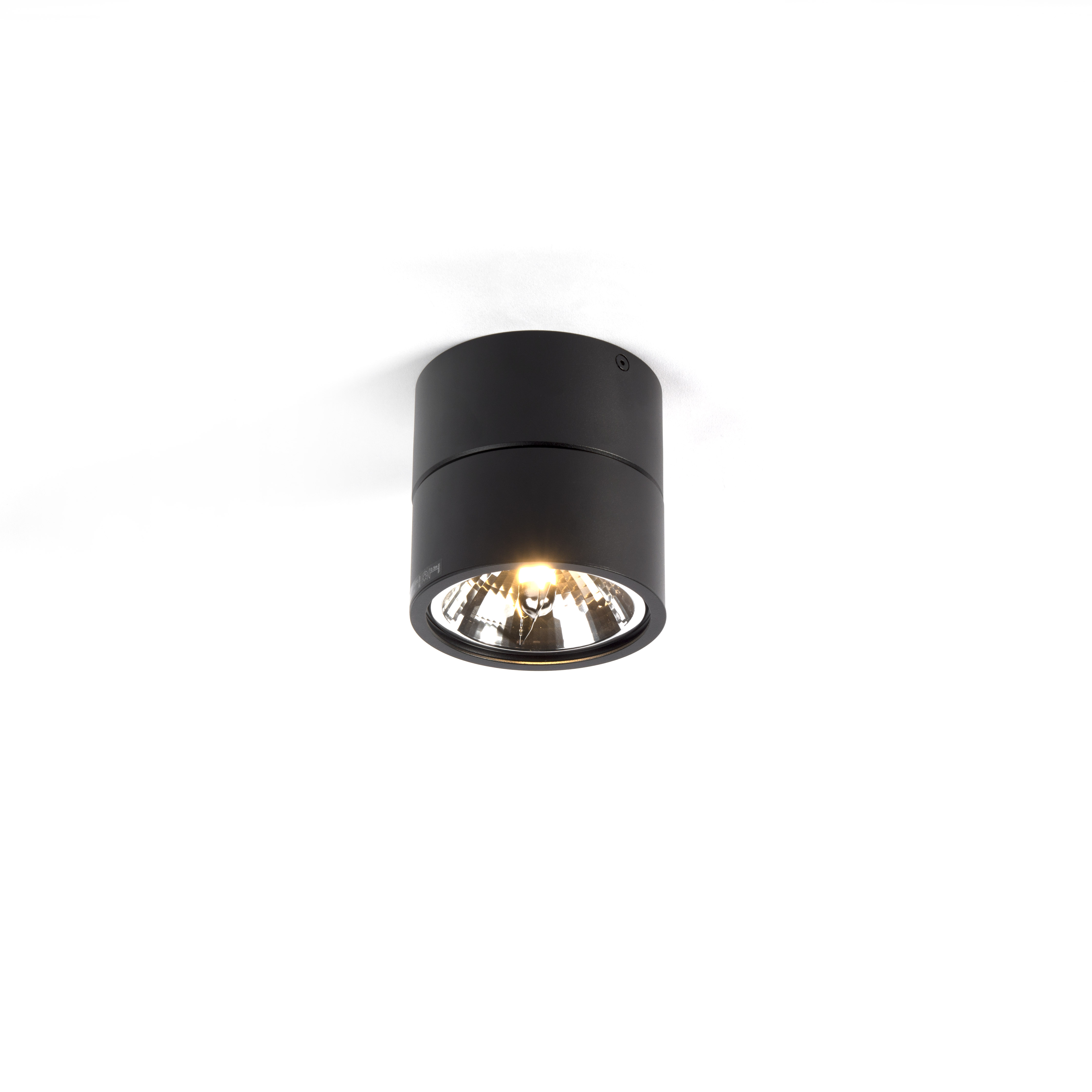 Set de 2 focos negros redondos ajustables - Go Nine