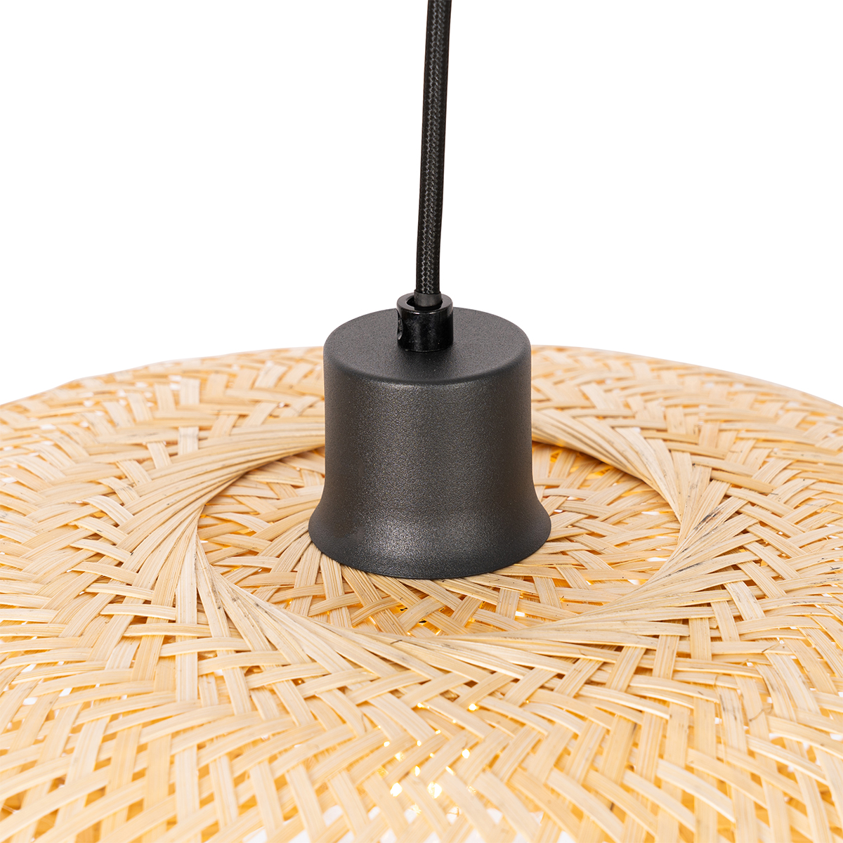 Lámpara colgante oriental de bambú 40 cm - Ostrava