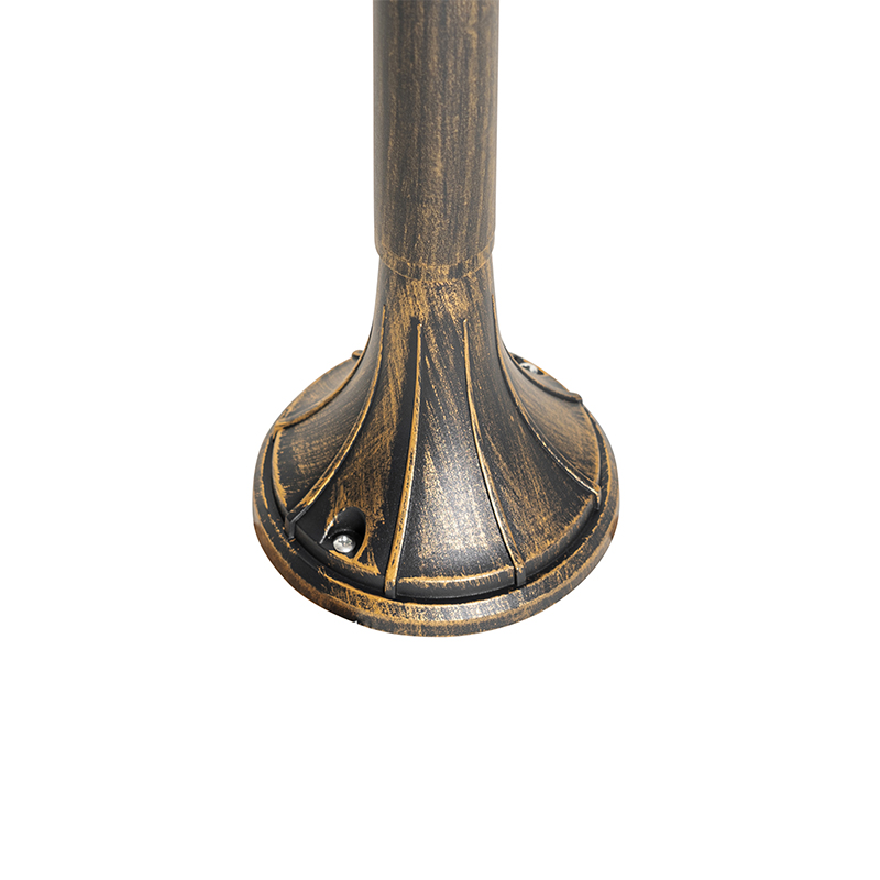 Farol clásico de exterior dorado antiguo 100 cm IP44 - Daphne