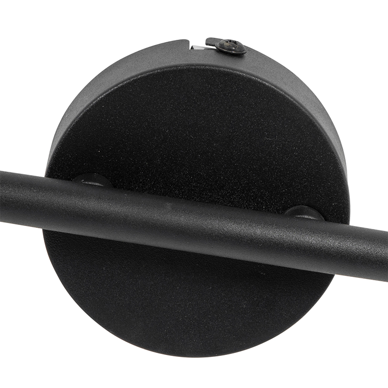 Foco industrial negro con hormigón 2 luces - Pedra