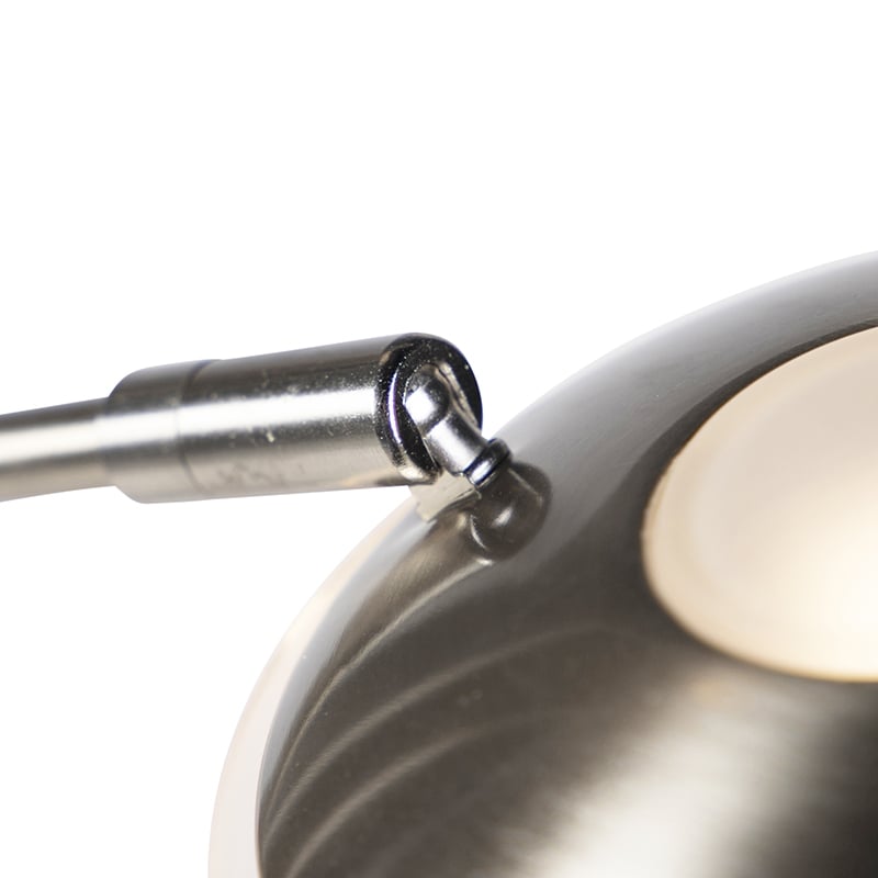 Uplighter acero flexo LED USB - SEVILLA