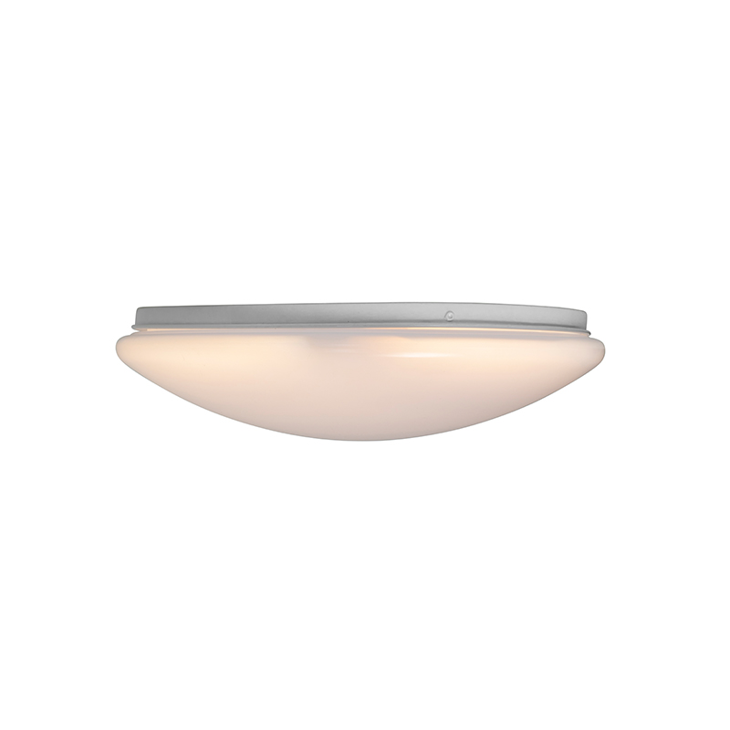 Smarte moderne Deckenleuchte weiß 38 cm inkl. LED und RGB - Iene