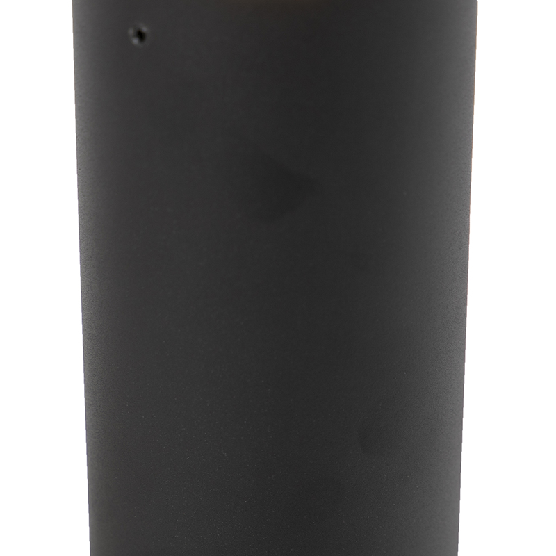 Lampadaire d'extérieur moderne 30 cm noir - Odense