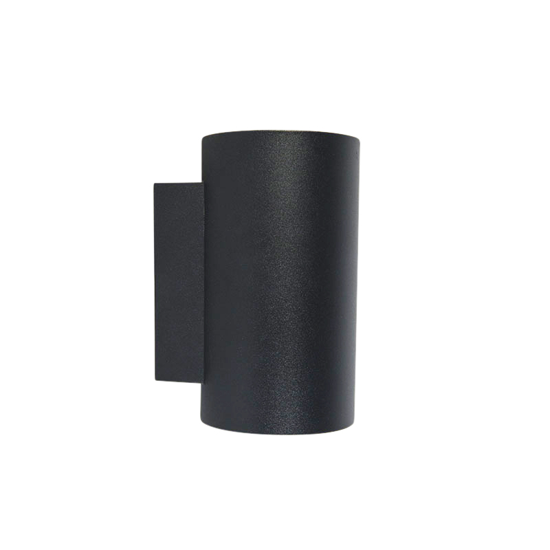 Aplique moderno negro redondo 2 luces - Sandy