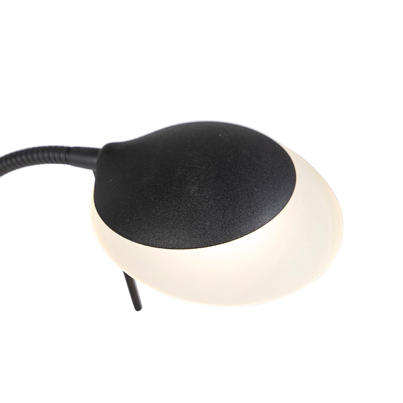 Lampadaire moderne noir avec LED - LEXUS