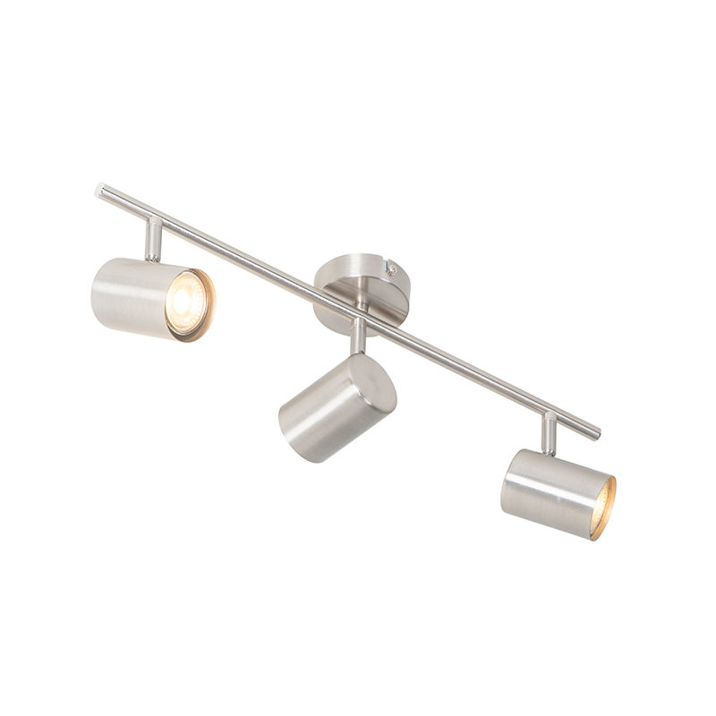 Modern Ceiling Light Steel 3-Light Adjustable - Jeana