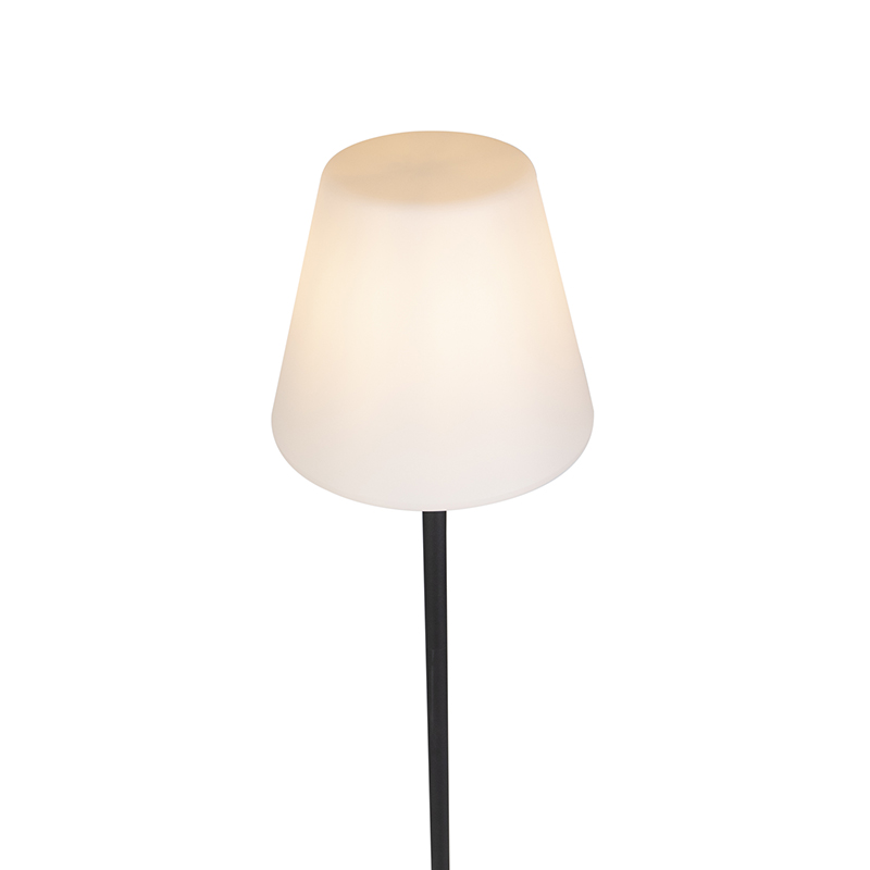 Modern Outdoor Floor Lamp Black - Virginia