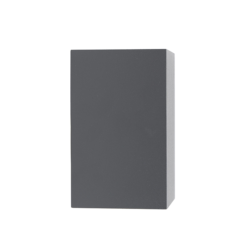Set of 4 Wall Light Dark Grey 2-Light IP44 - Baleno