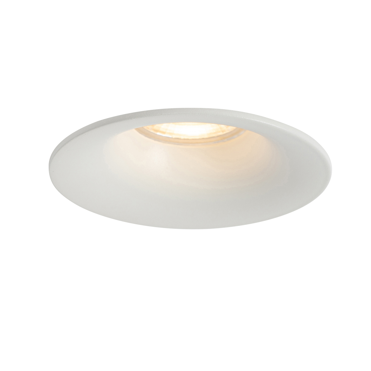 Juego de 6 focos empotrables blancos GU10 50 mm - Gijs
