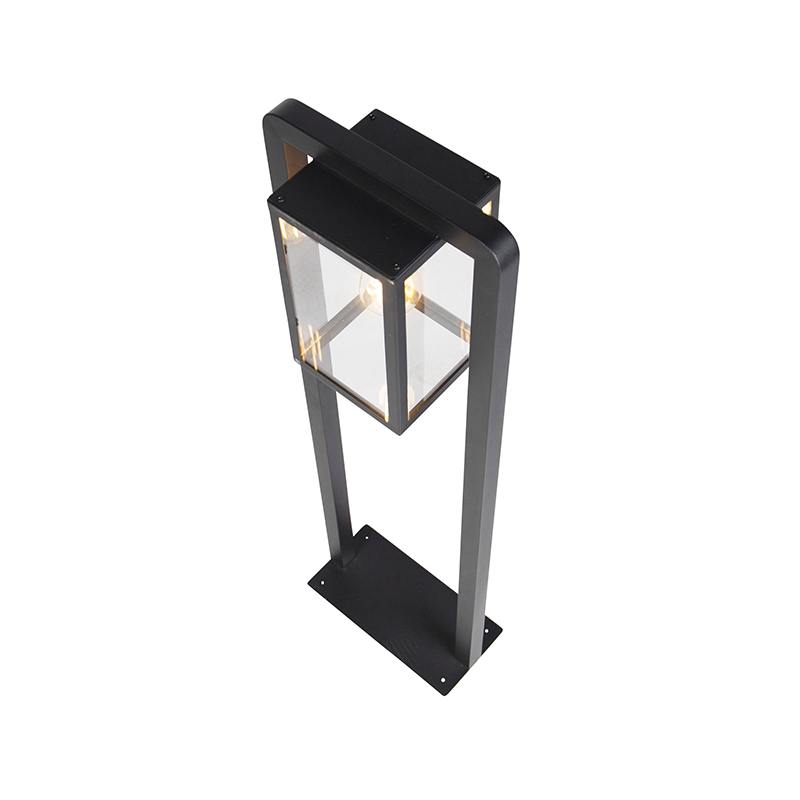 Lampe d'extérieur debout contemporaine carrée noire Jarra Balanco