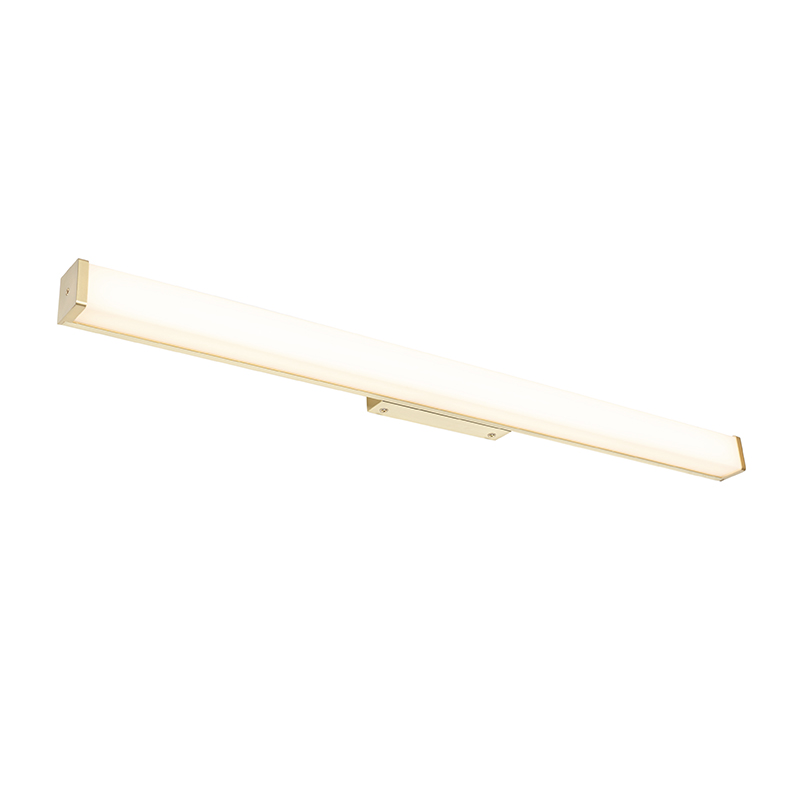 Bathroom Wall Light Brass 92 cm Incl. LED IP44 - Cascada