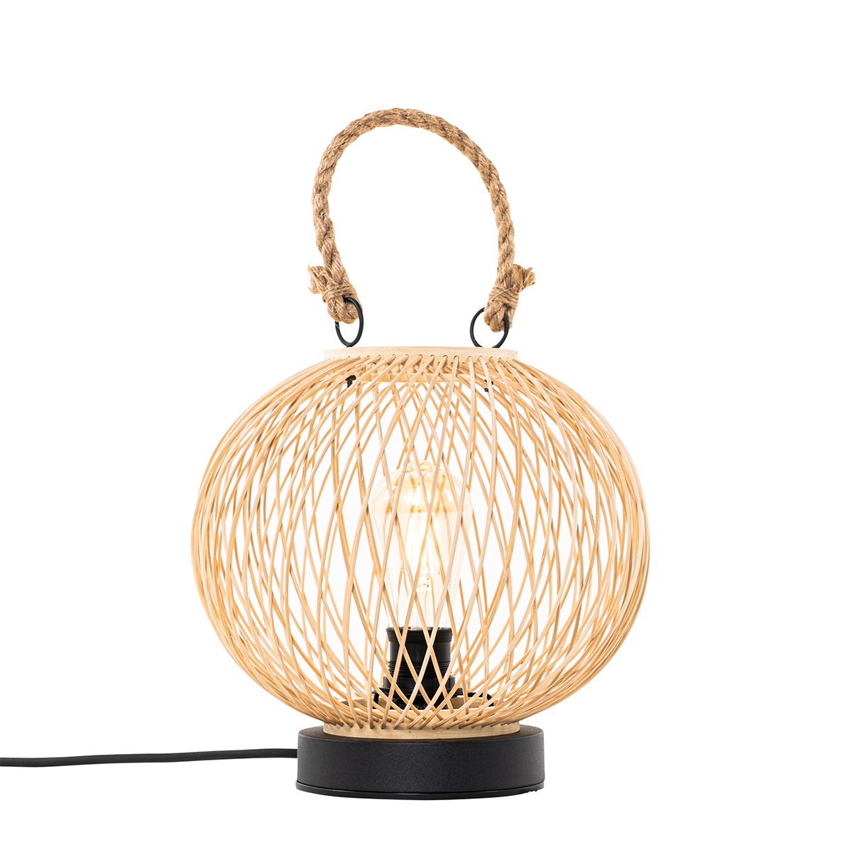 Rustic Outdoor Table Lamp Rattan - Calamus
