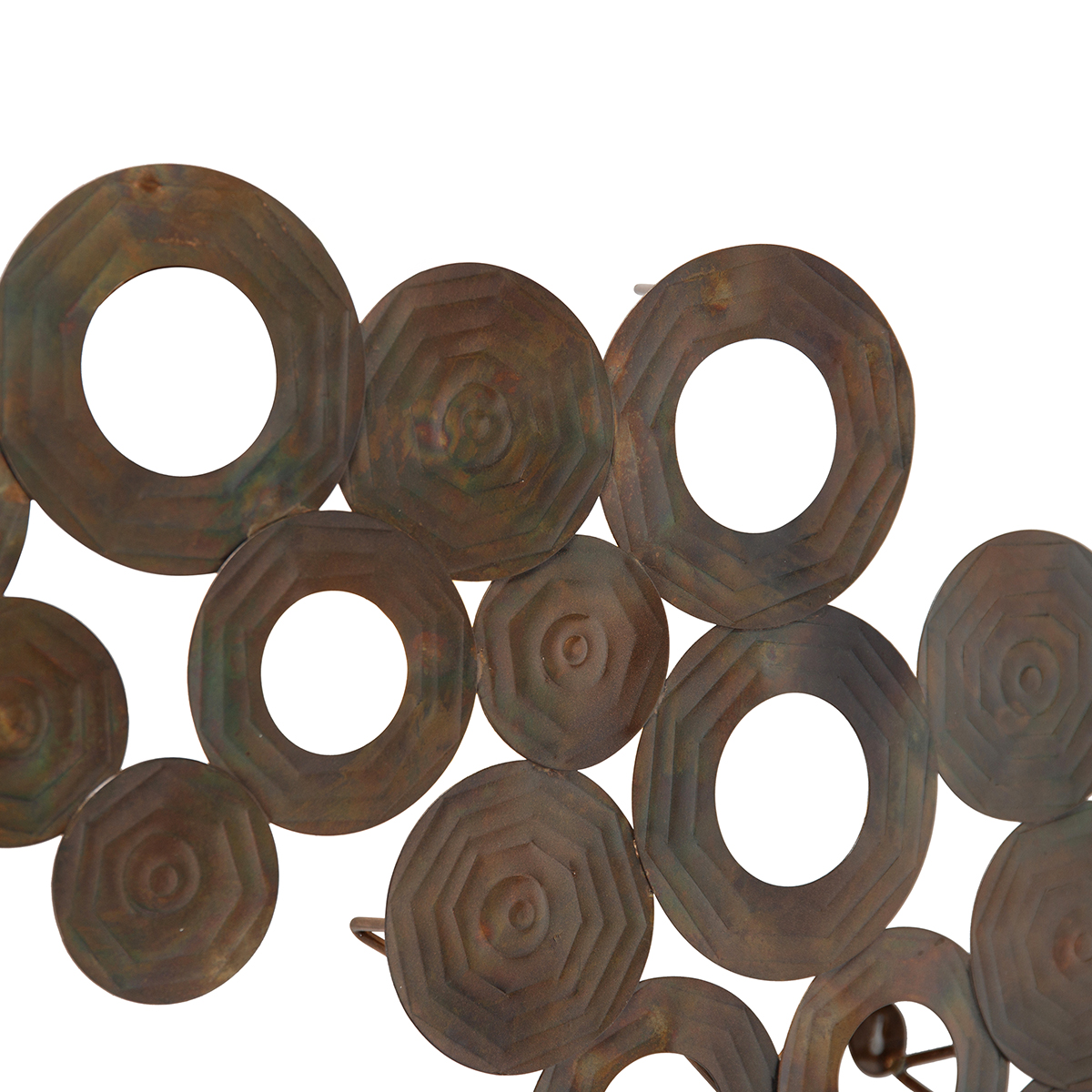 Aplique Art Deco cobre 77 cm - Circles
