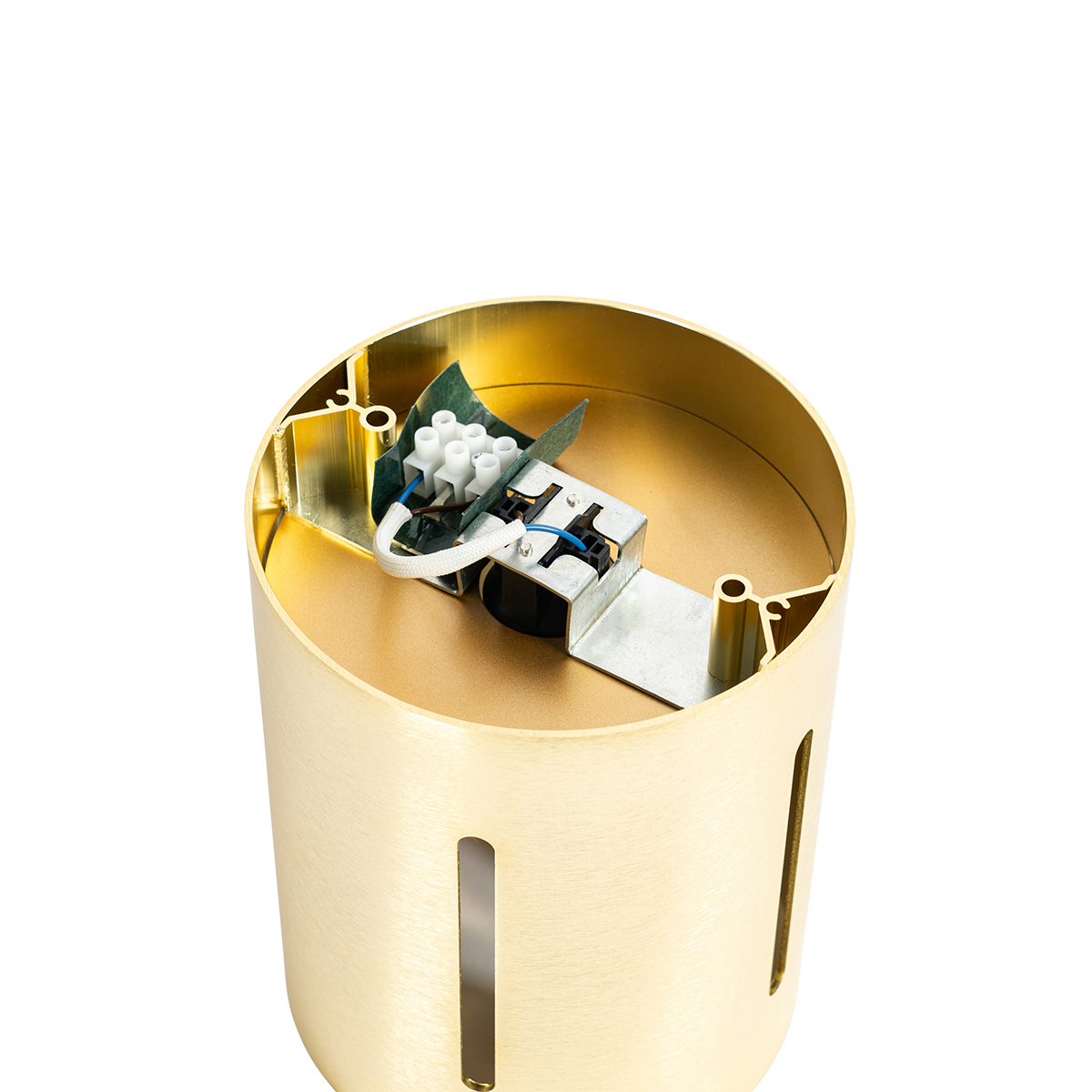 Design Ceiling Lamp Gold with Light Effect - Yana