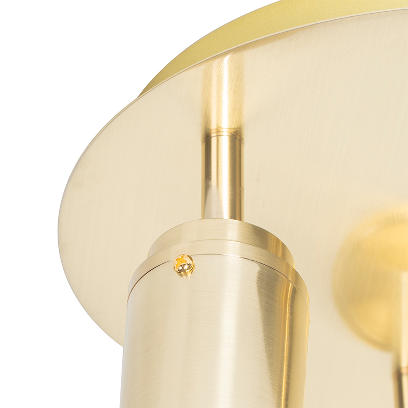 Faretto moderno per bagno ottone 3 luci IP44 - Ducha