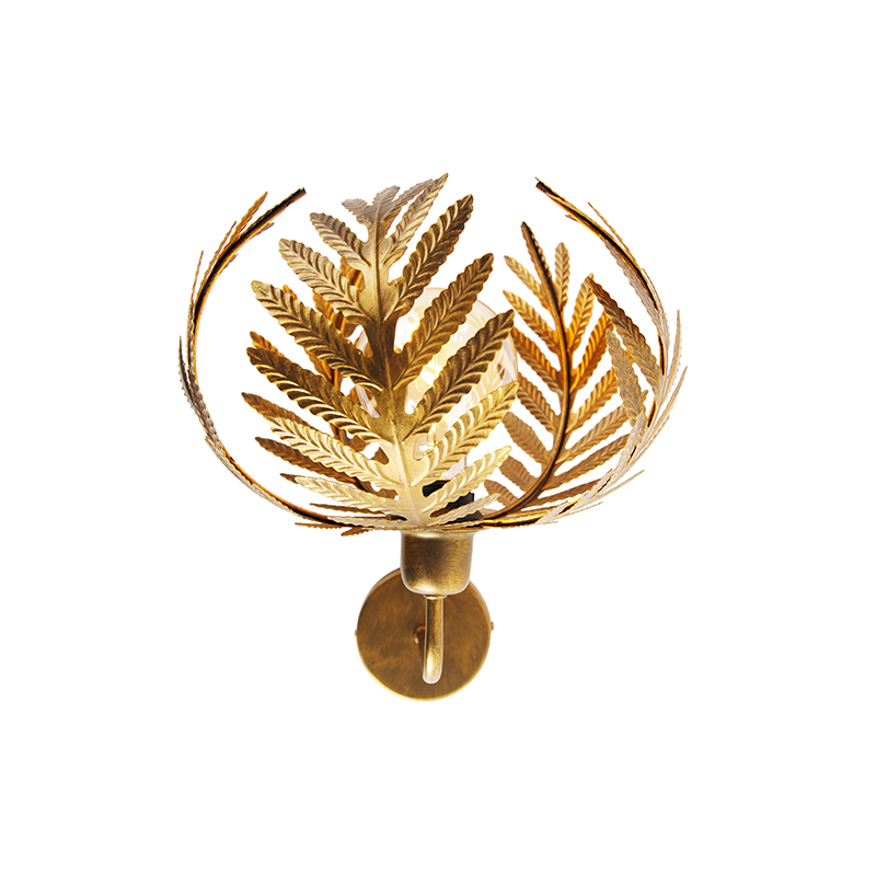 Vintage Wandleuchte Gold - Botanica