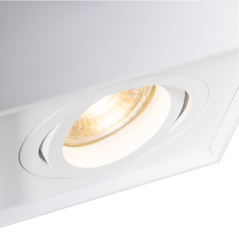 Foco inteligente blanco con WiFi GU10 ajustable - Quadro 1 Up