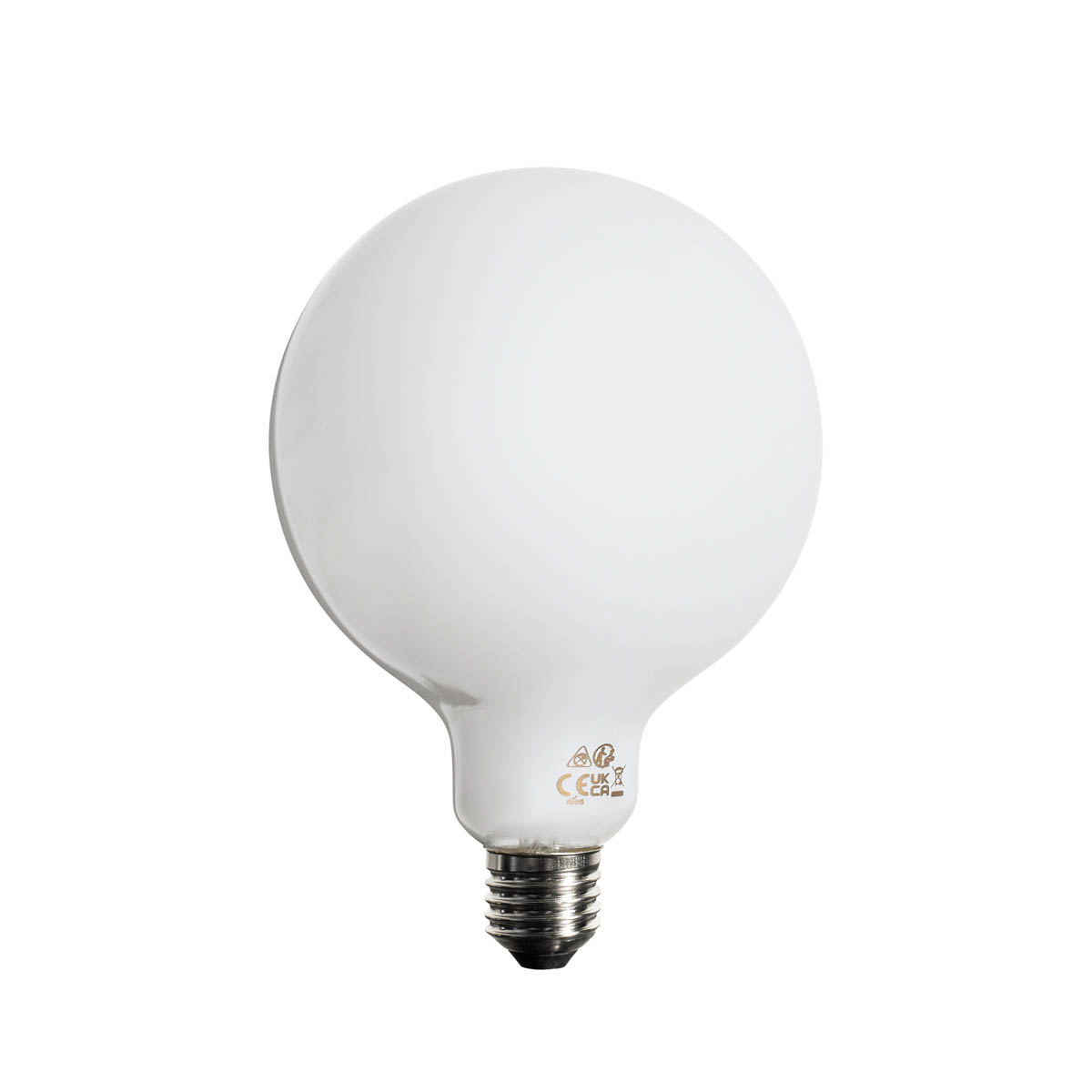 Bombilla LED regulable en 3 pasos E27 opal G125 4W 450lm 2700K
