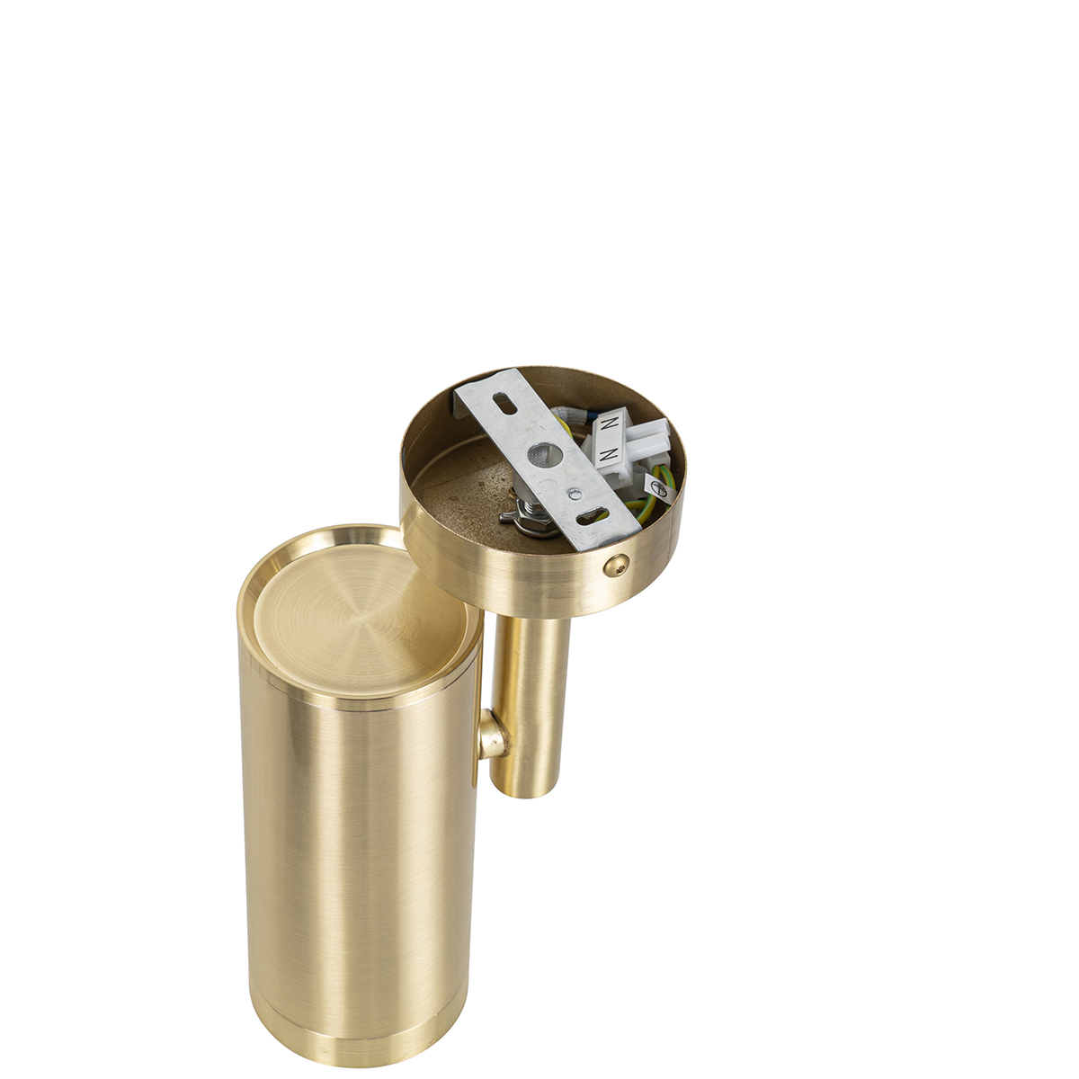 Faretto di design orientabile oro - Scopio Honey