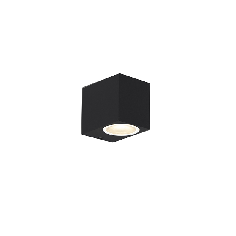 Set of 2 Modern Wall Light Black IP44 - Baleno