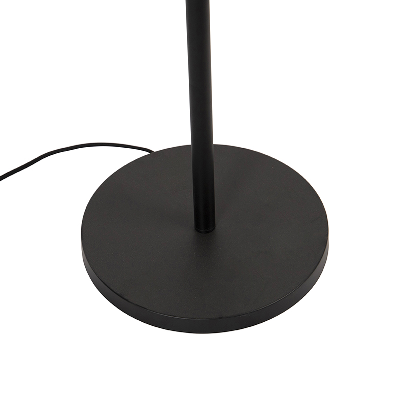 Lampada da terra scandinava nera 5 luci - Facil Tube