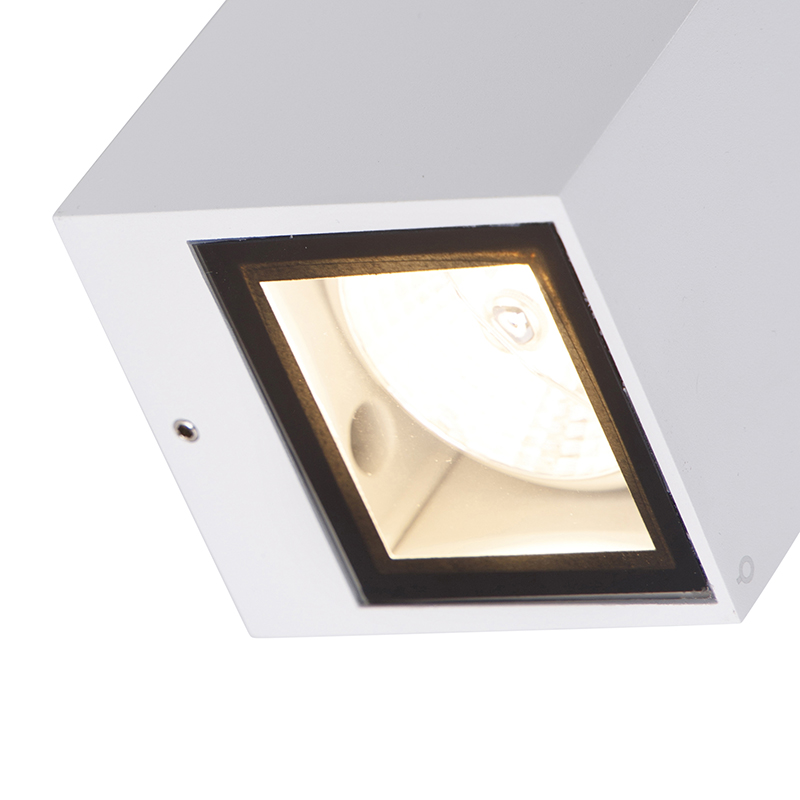 Modern Wall Light White 2-Light AR70 IP54 - Baleno