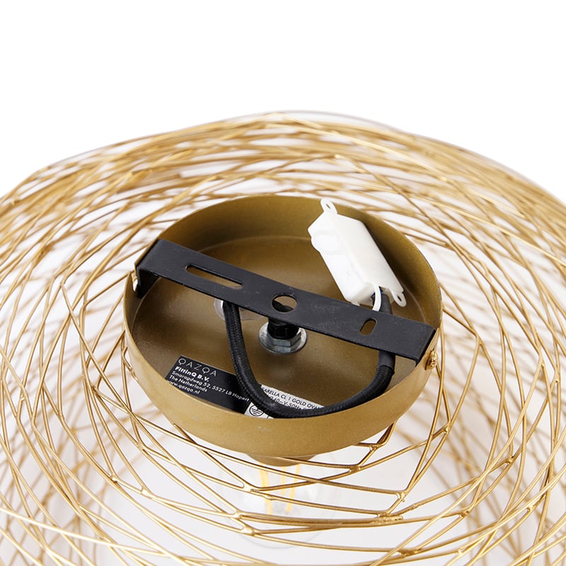 Design Ceiling Light Gold Oval - Sarella