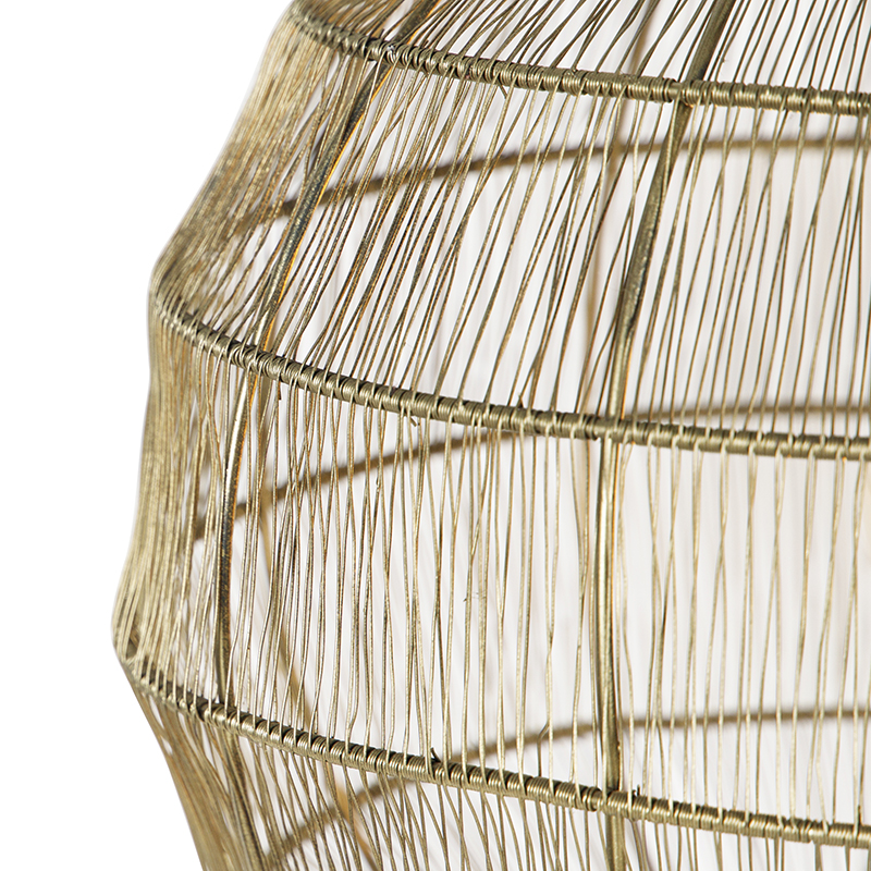 Modern Pendant Light Brass 42 cm - Bolti