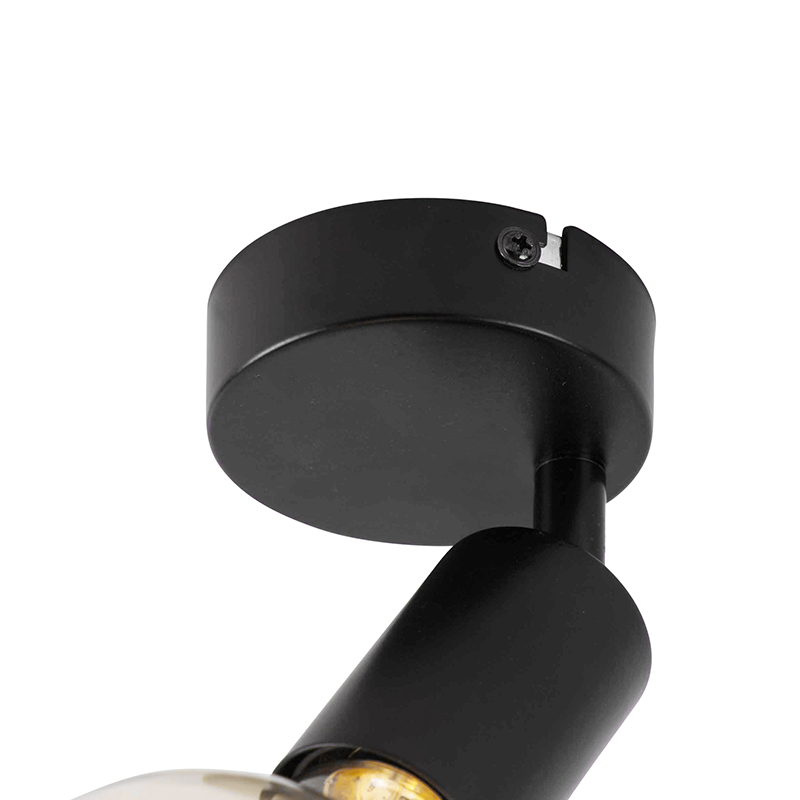 Modern Black Adjustable Spotlight - Facil
