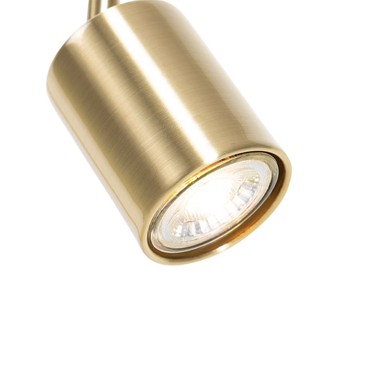 Modern Table Lamp Brass Adjustable - Java
