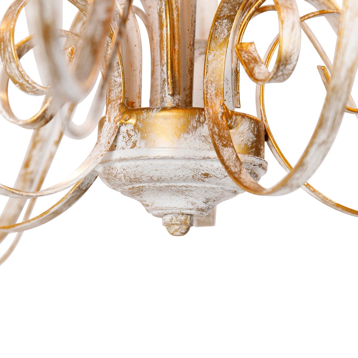 Smart Chandelier White 5-Light Incl. Wifi B35 - Giuseppe