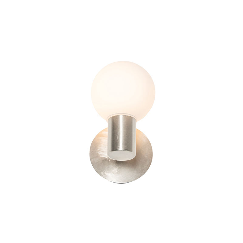 Applique murale moderne en acier IP44 - Cederic Up