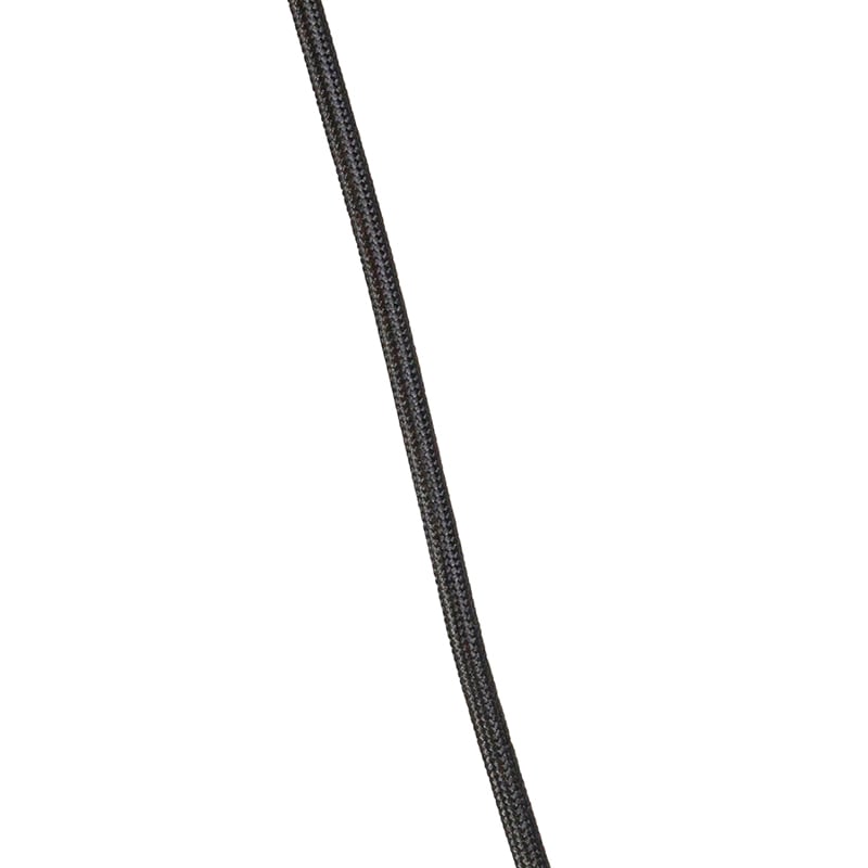 Art Deco Pendant Light Brass with Black Glass 3-Light - Pallon