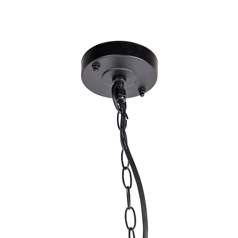 Moderne Outdoor Hängelampe schwarz IP44 - Gleam - 98802