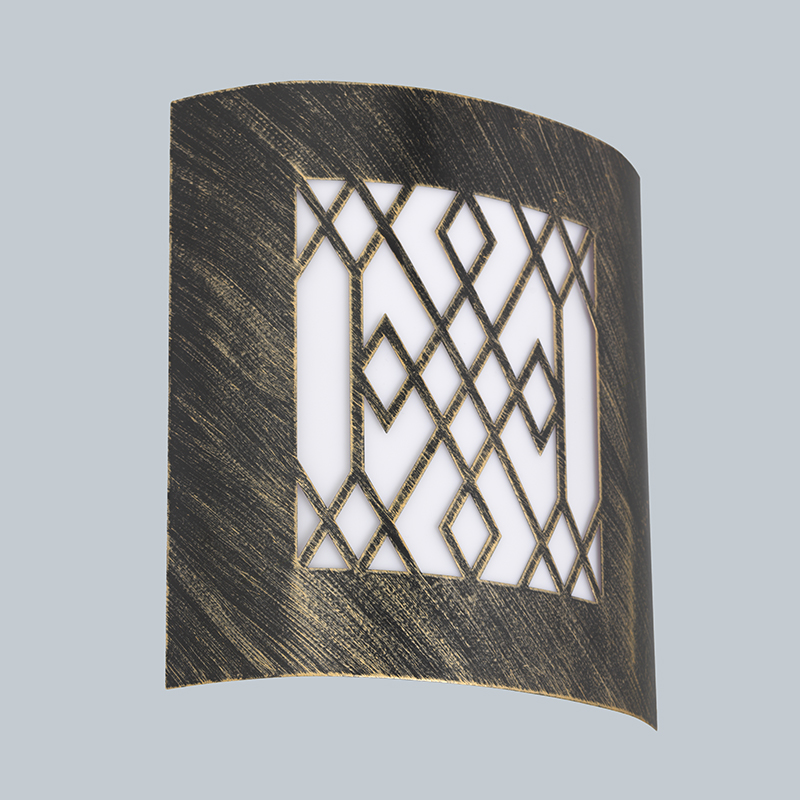 Modern Outdoor Wall Light Rust Brown IP44 - Emmerald Classic