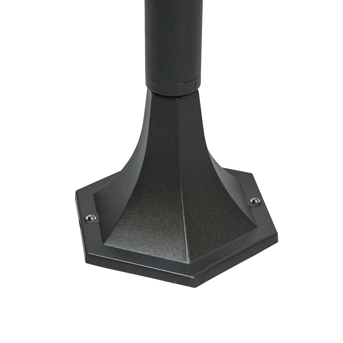 Lámpara de exterior de pie clásica negra 125 cm IP44 - New Orleans