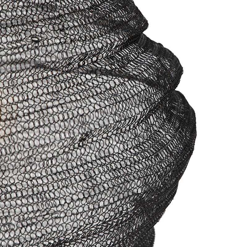 Orientalische Hängelampe schwarz 60 cm - Nidum