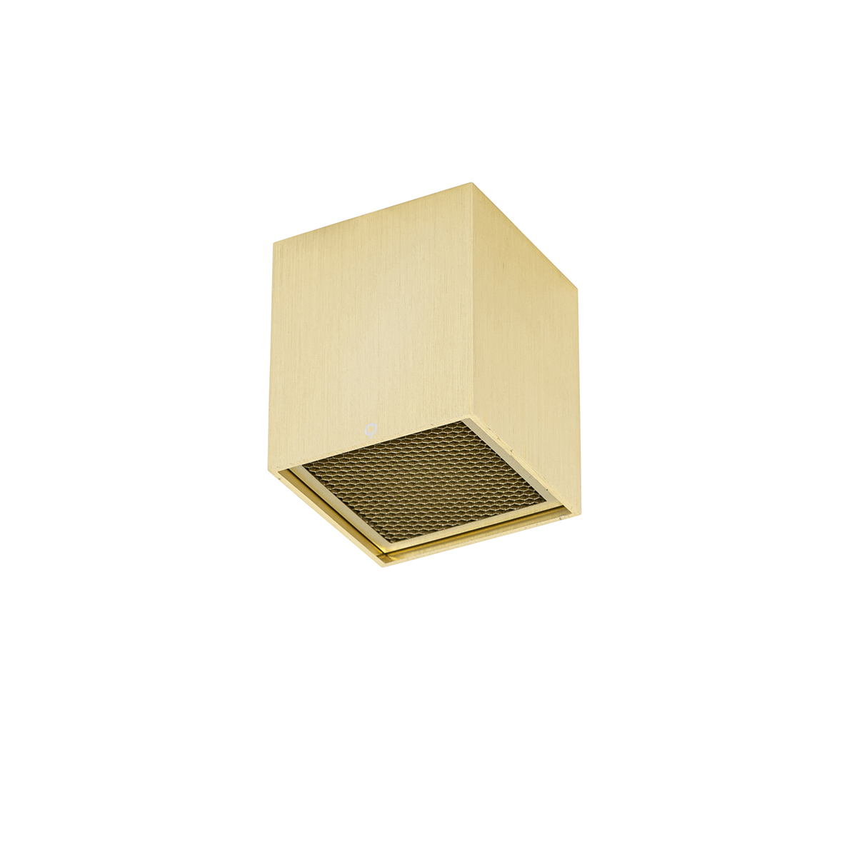 Design-Aufbaustrahler Gold GU10 50mm - Qubo Honey