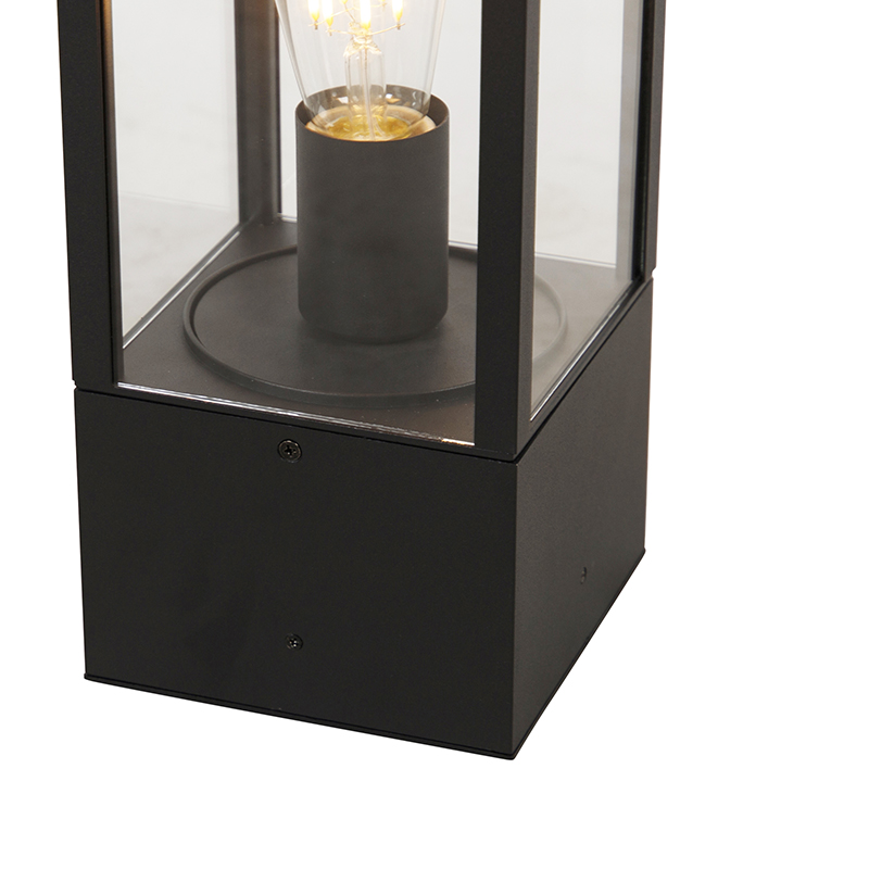 Lampe d'extérieur industrielle noire 40 cm IP44 - Charlois