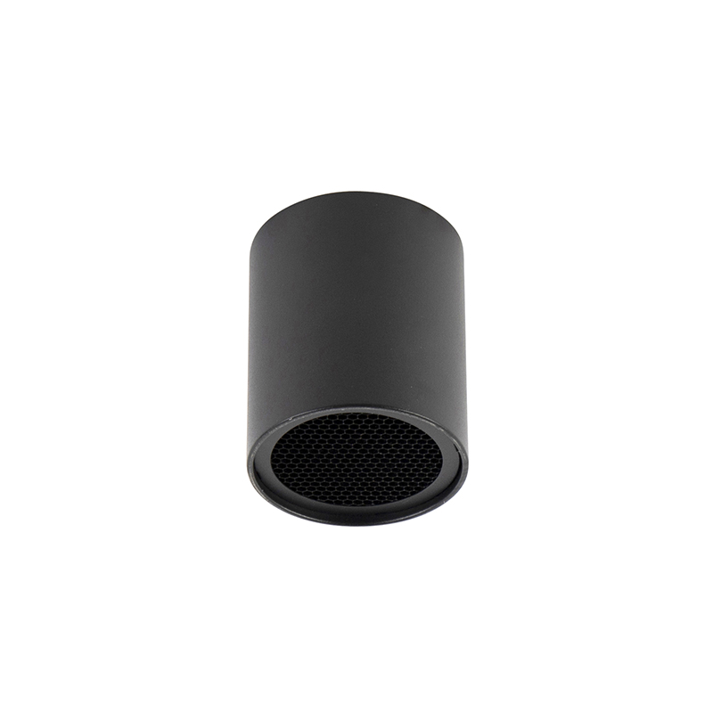 Design-Aufbaustrahler schwarz GU10 50mm - Tubo Honey