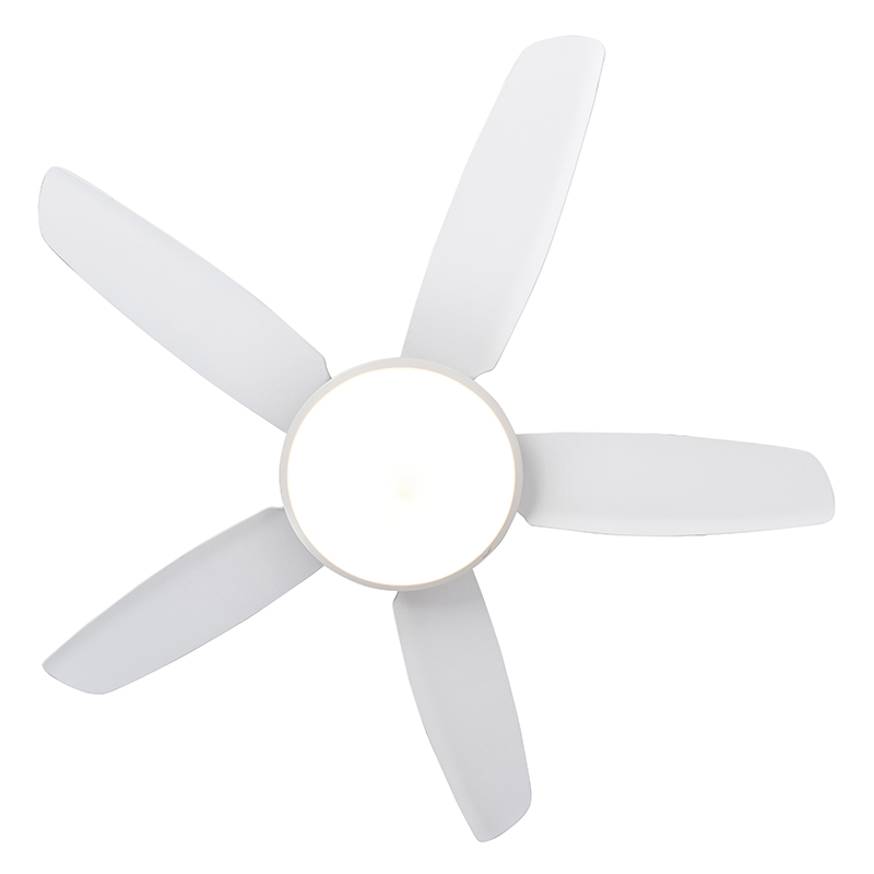 Ventilador de techo blanco 130cm con LED regulable con mando a distancia - Vifte