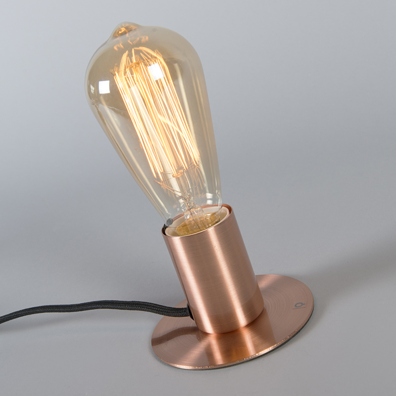 Lampada da tavolo romantica in rame - Facil
