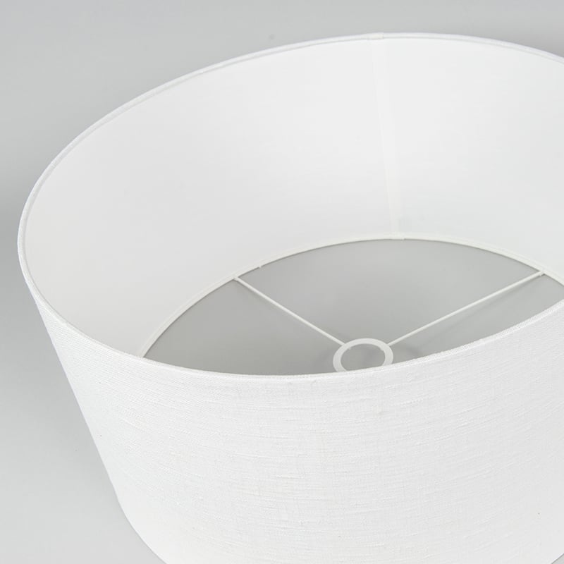 Fabric Lampshade White 50/50/25