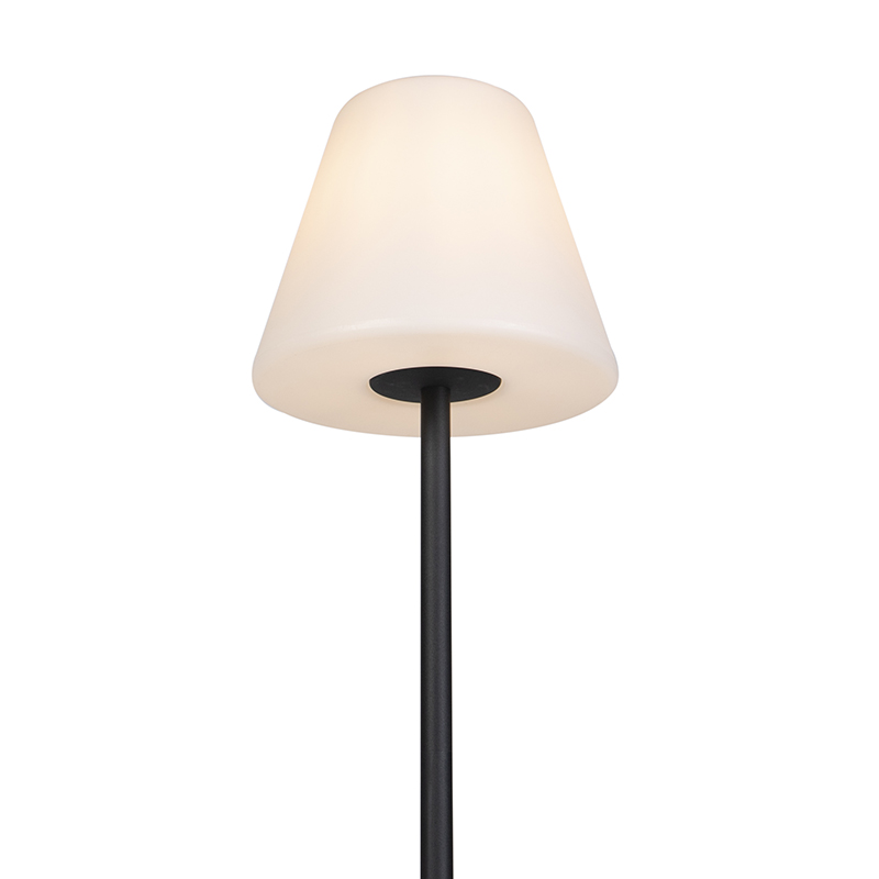 Modern Outdoor Floor Lamp Black - Virginia