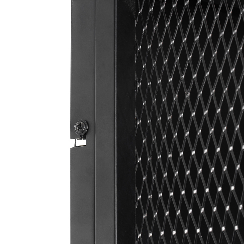 Industrielle Wandlampe schwarz - Cage Mesh