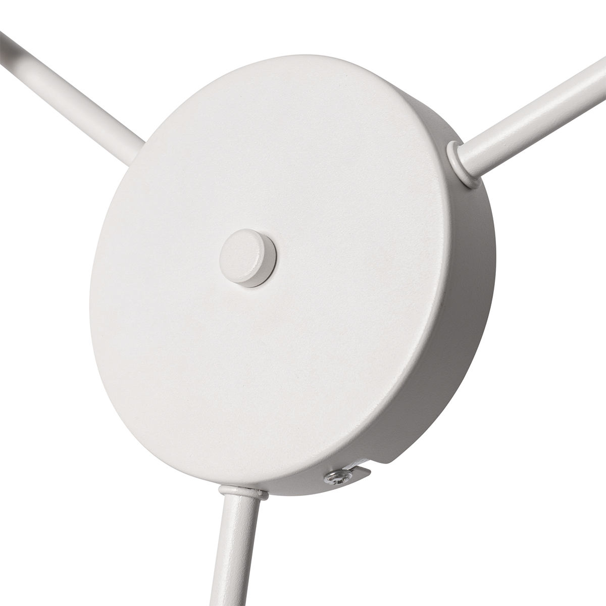 Ceiling Light White Grey and Brown 3-Light - Multidrum