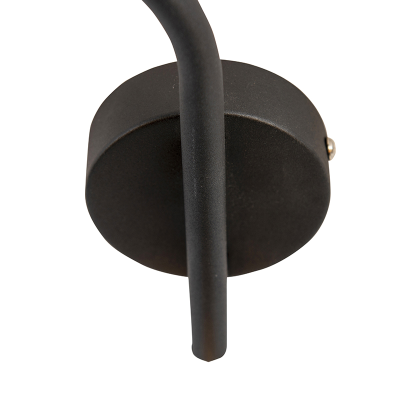 Smart Modern Ceiling Light Black Incl. 3 WiFi B35 - Lofty