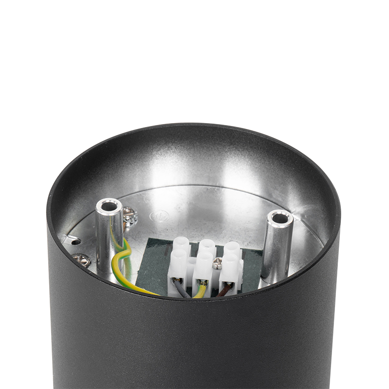 Modern Ceiling Spot Black Rotatable and Tiltable - Rondoo Up
